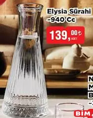 PAŞABAHÇE ELYSİA SÜRAHİ 940 CC